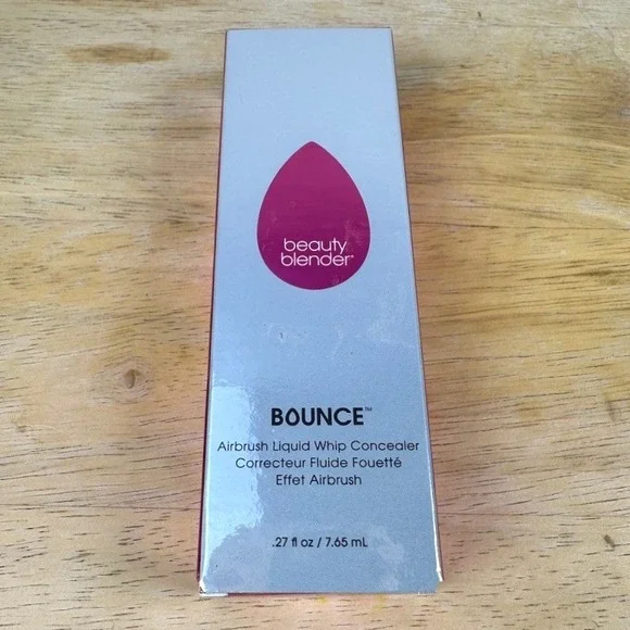 Beauty Blender BOUNCE Airbrush Liquid Whip Concealer‎ 3.40W Med Peach 0.27oz