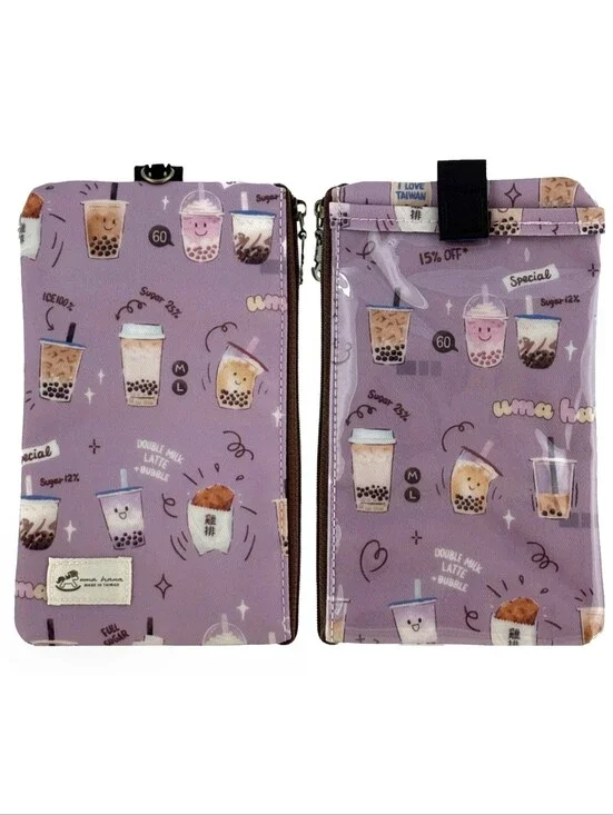 Waterproof Boba Phone Case Pouch W/ Neck Strap