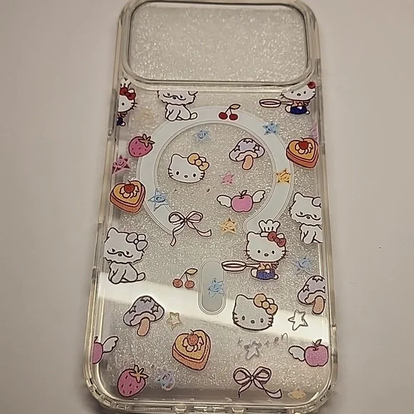 Brand new Apple IPhone 17 Pro Max Hello Kitty Silicone Phone case