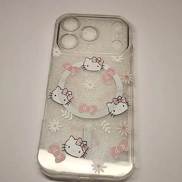 Brand new Apple IPhone 17 Pro Hello Kitty Silicone Phone case