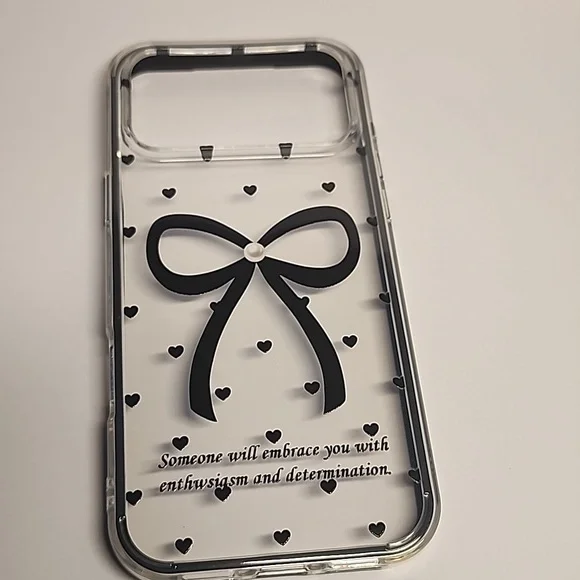Brand new Apple IPhone 17 Pro Max Bow Silicone Phone case