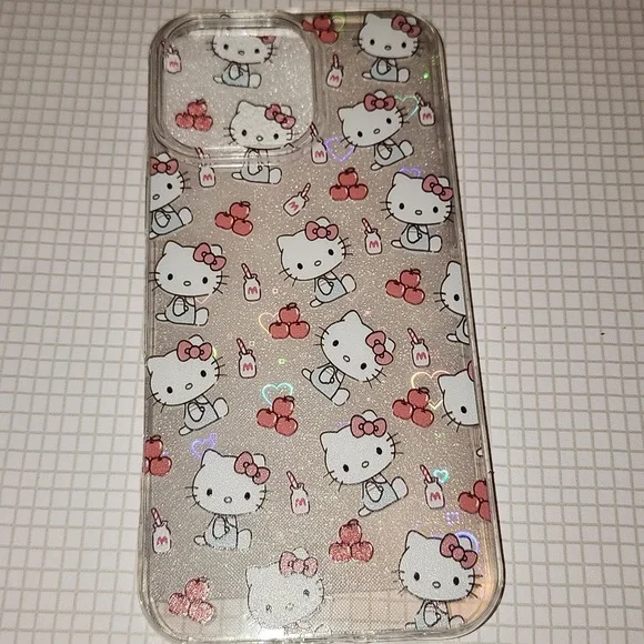 Brand new Apple IPhone 16 Pro Max Hello Kitty Silicone Phone case