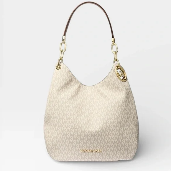 MICHAEL MICHAEL KORS Lillie Large Signature Logo Shoulder Bag