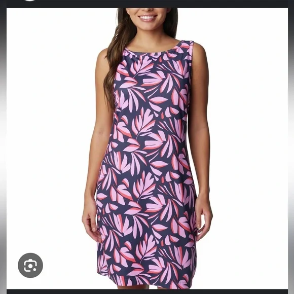 Columbia Women's‎ Chill River Printed Midi Dress- Size Small