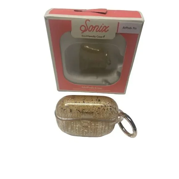 Sonix Antimicrobial AirPods‎ Pro Case in Drippin’ In Gold New Open Box