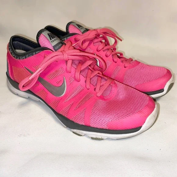 Nike‎ Flex Supreme TR 5 Pink Training Shoes Women's Size 7.5 Athletic Sneakers
