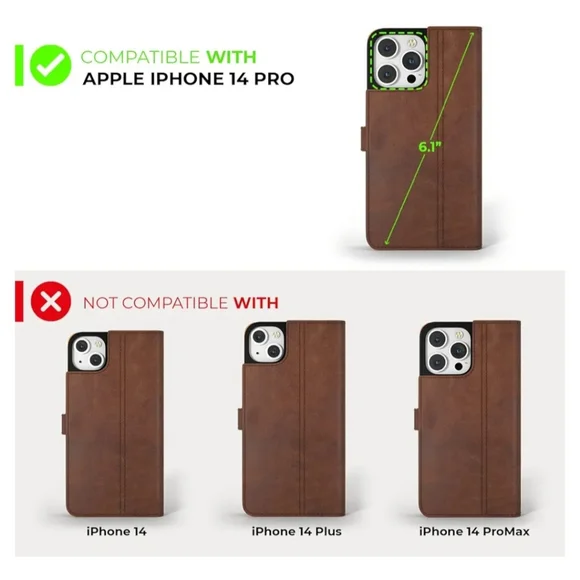 iPhone 14 Pro Leather Case