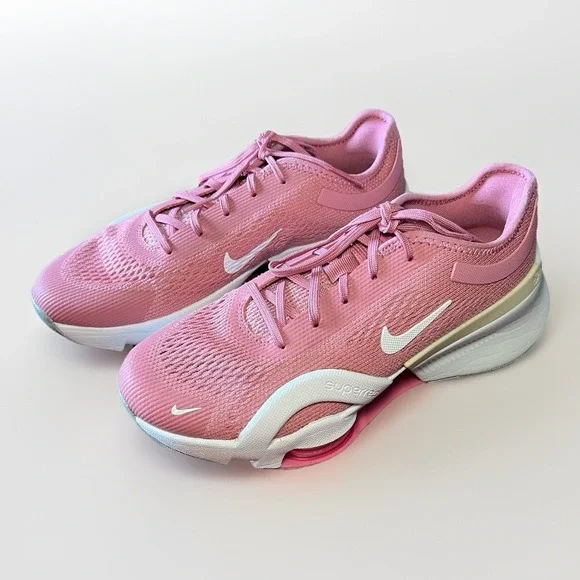 Nike Air Zoom SuperRep‎ 4 Next Nature Desert Berry White size 7- Barely Worned