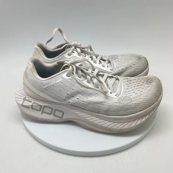 Topo Athletic‎ Sneakers Womens 8 Specter White Running Athletic Gym Shoes