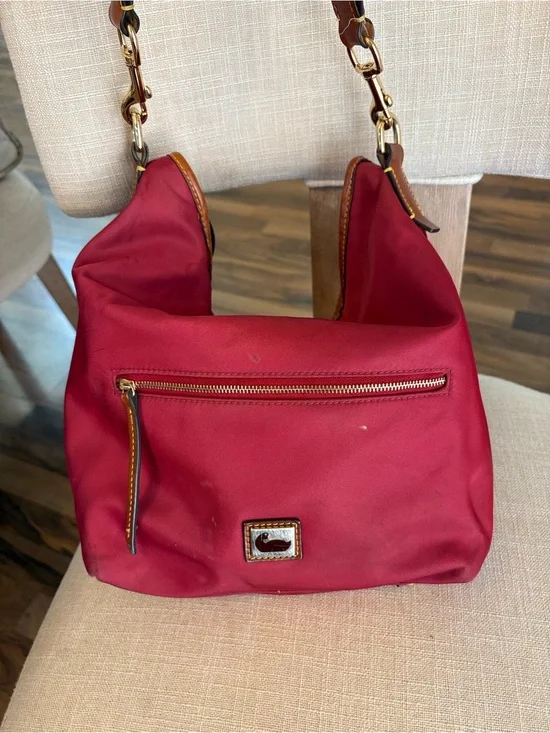 Dooney & Bourke Purse Wayfarer Nylon Hobo Vibrant Purple spacious Bag
