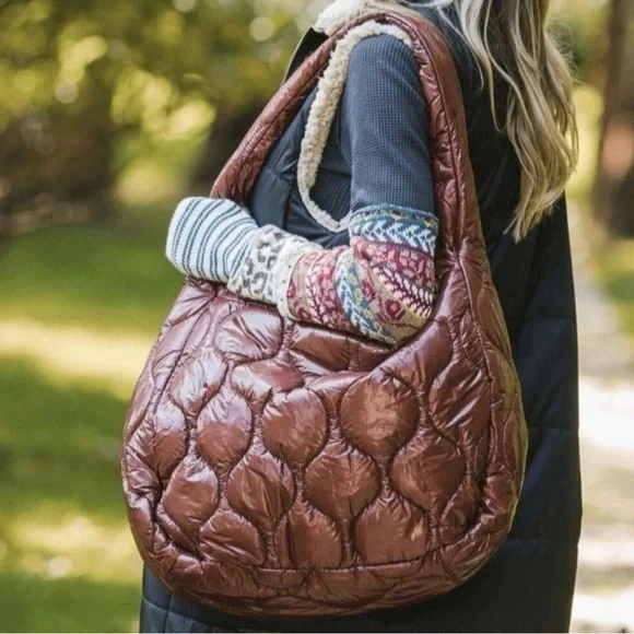 NWT FP Movement Surplus Shine Carryall Shoulder Bag