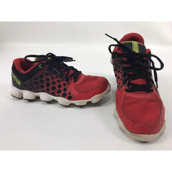 Reebok ATV19 Mens Size 5 Running Black/Red Shoes Womens Size 6.5/7