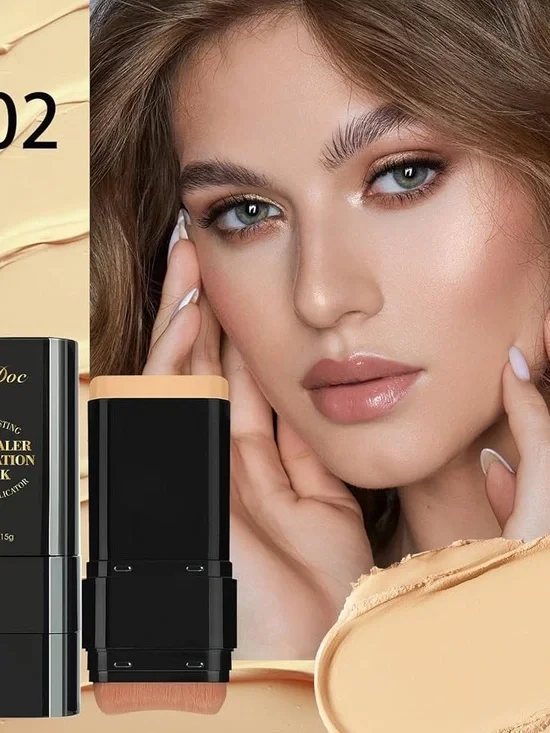 2X Concealer Foundation Stick With Brush #02