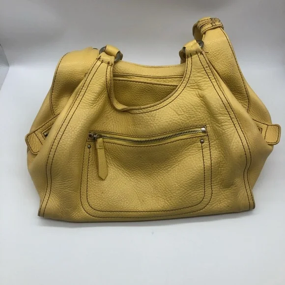 Cole Haan yellow purse