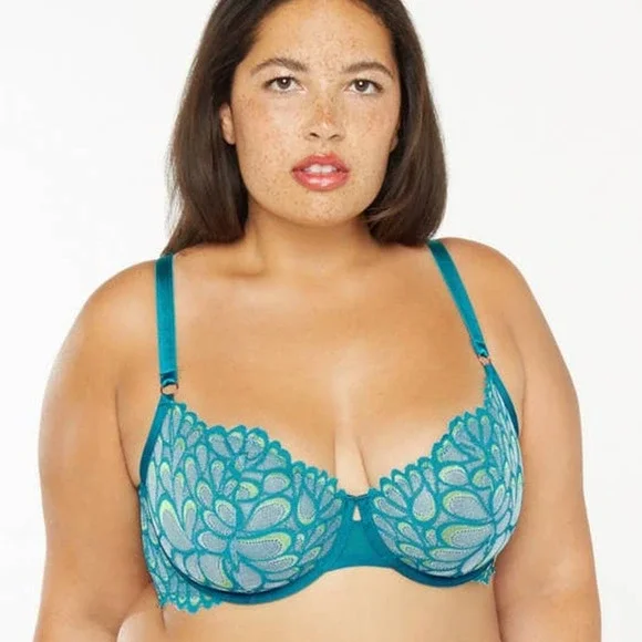 NEW Savage X Fenty not sorry unlined lace balconette bra