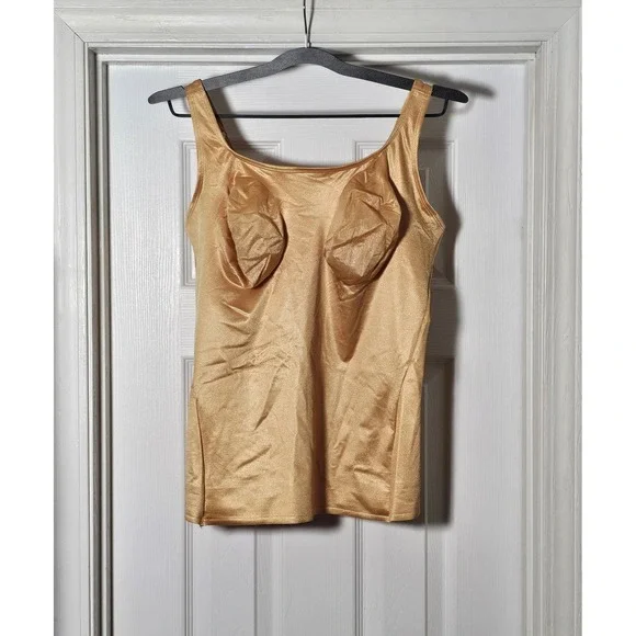 Brand New Ruby Ribbon Women's Size 48 Simply Smooth Pocket Cami Shapewear Top