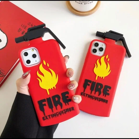 3D Fire extinguisher IPhone 12 Pro Phone case