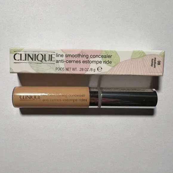 Clinique Line Smoothing Concealer Shade 09 Medium Honey Full Regular Size