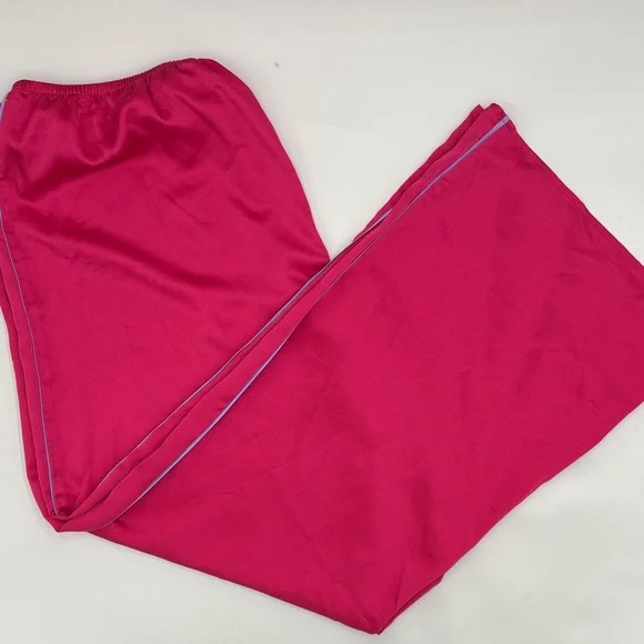 Florence by Mills Satin Wide Leg Pajama Pants