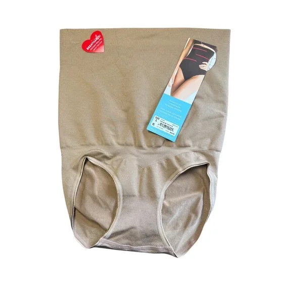 SPANX Shaping High Waist‎ Panty Cafe au Lait L 10128R Total Torso Taming