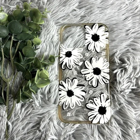 Kate spade floral white and clear iPhone 12 Pro Max case