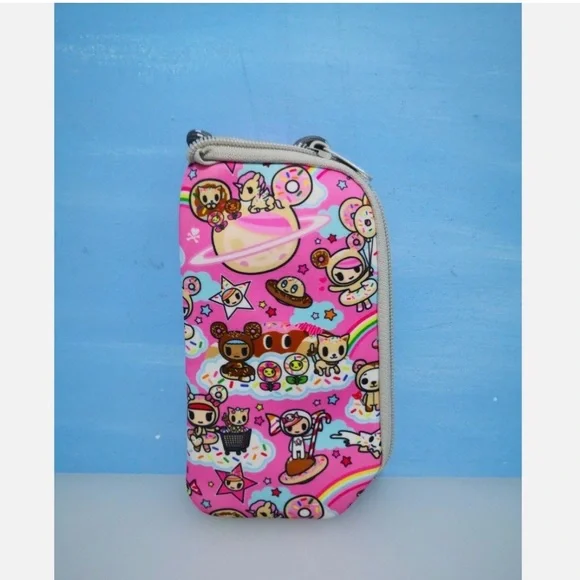 Tokidoki Donutella Lanyard Mobile Phone Pouch 16 x 18 cm