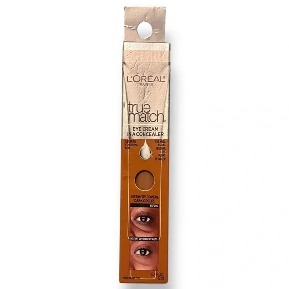 L'oreal Paris True Match Eye Cream In A Concealer New In Package W 7-8 Dark
