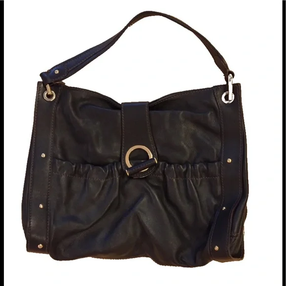 Duek Leather Hobo Bag
