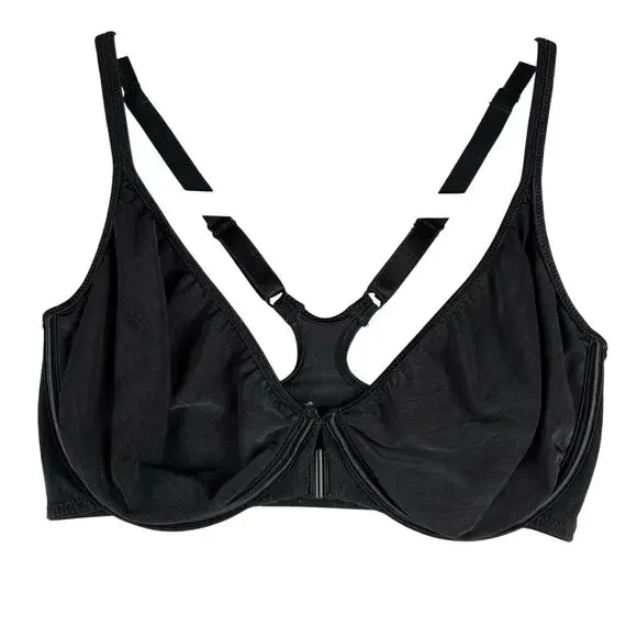 Vanity Fair Illumination Front Close Full Coverage Underwire Bra 34D Racerback