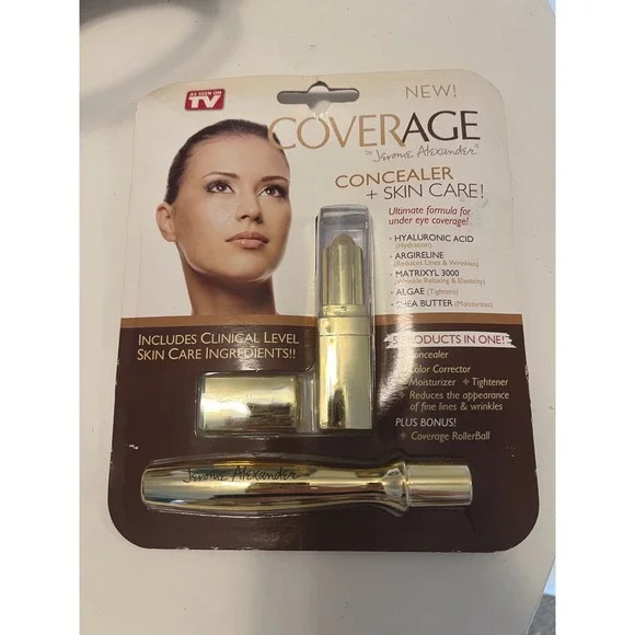 Jerome Alexander Concealer + Skin Care Ultimate Formula Eye Coverage NEW‎