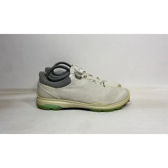 Ecco Biom Hybrid 3 BOA Gore-Tex Yak Golf Shoes White Green Women’s‎ Size 10