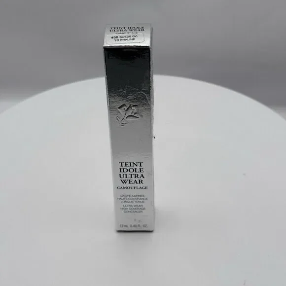 LANCOME ~ TEINT IDOLE ULTRA WEAR CAMOUFLAGE CONCEALER 435 SUEDE (W) 10 Praline
