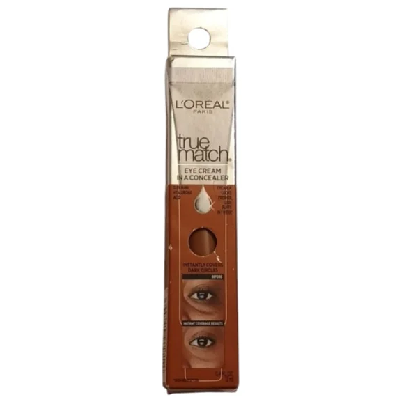 2 x L'Oreal Paris True Match Eye Cream in A Concealer, Dark N7-8