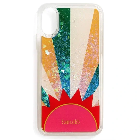 ban.do Glitter Bomb iPhone X/XS Phone Case, Sunburst