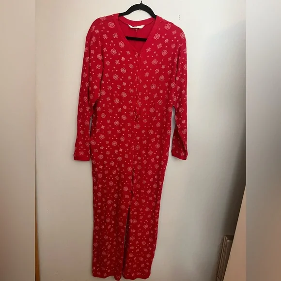 Victoria's Secret Long Onesie‎ Pajamas Size L