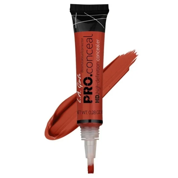 4 x LA Girl Pro Conceal HD High Definition Concealer Reddish Corrector