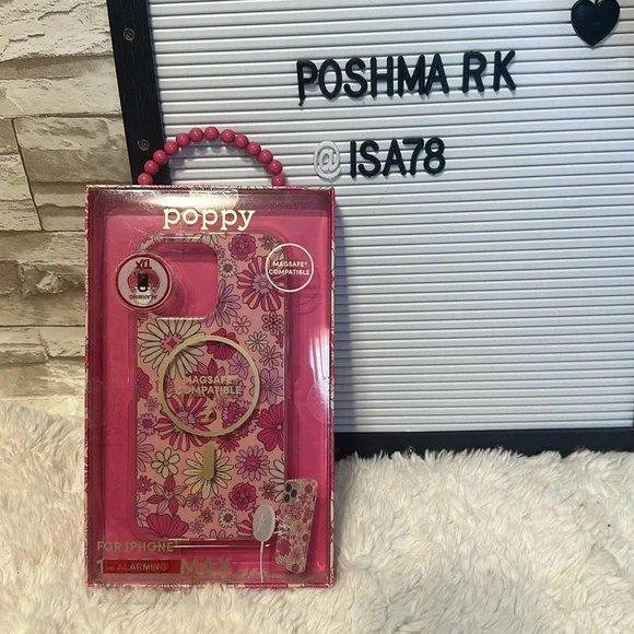 XO POPPY IPhone case 15 PRO MAX