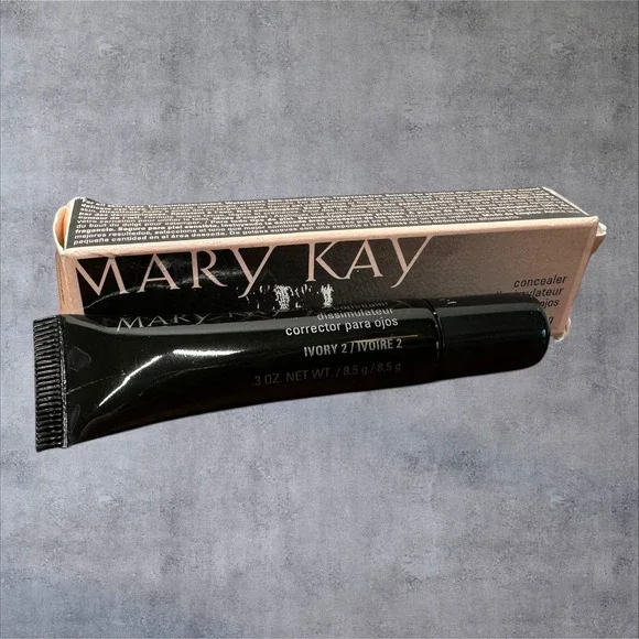 Mary Kay Concealer Ivory 2 023468 Eye Corrector 0.3 oz Beige New Box Waterproof