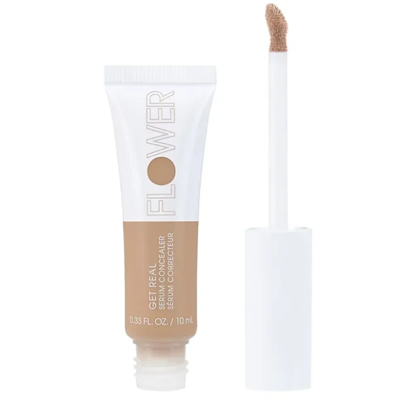 Flower Beauty Get Real Serum Brightens Blurs Blemishes Concealer Light