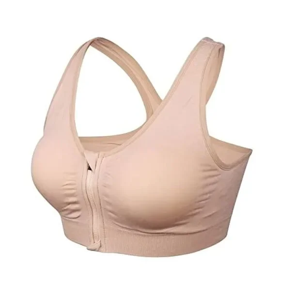 Seamless Tan Sports Bra Size 30