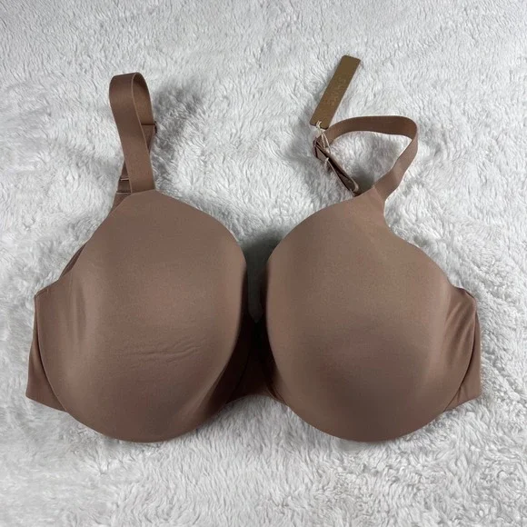 SKIMS Womens Smoothing Intimates Full Coverage Lightly Lined Bra Sienna Size 34H