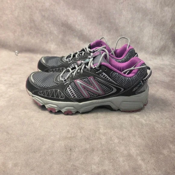 New Balance 412 v1 Womens Trail Running Shoes Grey Purple WTE412S1 Size 9