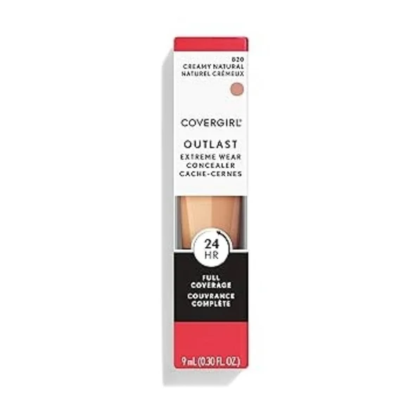 CoverGirl Outlast Extreme Wear Concealers Liquid, 820 Creamy Natural