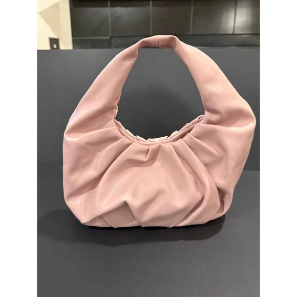 Blush‎ Pink Slouchy Hobo Bag – Soft Faux Leather Purse