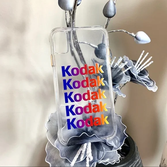 Kodak Clear Colorful Ipone XS MAX Case