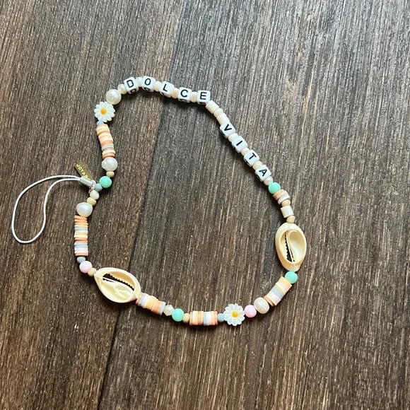 Dolce Vita Phone Beaded Chain