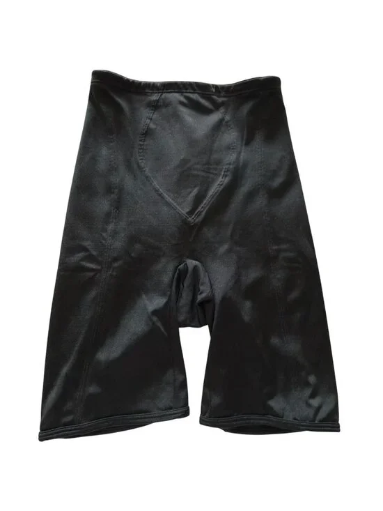 Body Slimmers By Nancy Ganz Size M High Waisted Black Shorts Tummy Control 07319