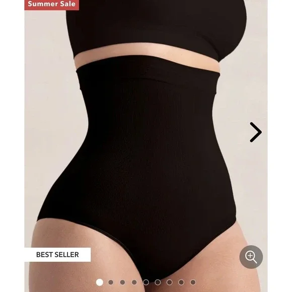 Shapermint Essentials High Waisted Shaper Panty Black 3XL Shapewear