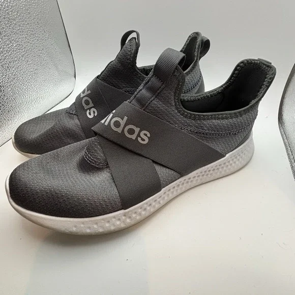 Adidas Women's Puremotion Adapt Running Shoe, Grey‎ Five/Silver Metallic 10