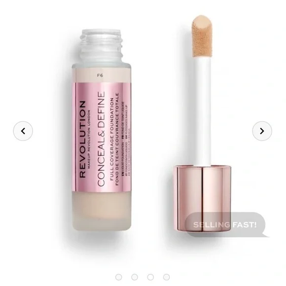 Bundle of Two Makeup REVOLUTION F6 CONCEAL & HYDRATE Radiance CONCEALER